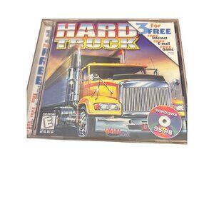 1998 Hard Truck PC CD-ROM Game Windows 95/98 ValuSoft Big Rig Simulation